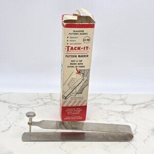 Vintage Tack It Pattern Marker No. 12 Easy Accurate Made In USA  Original Box